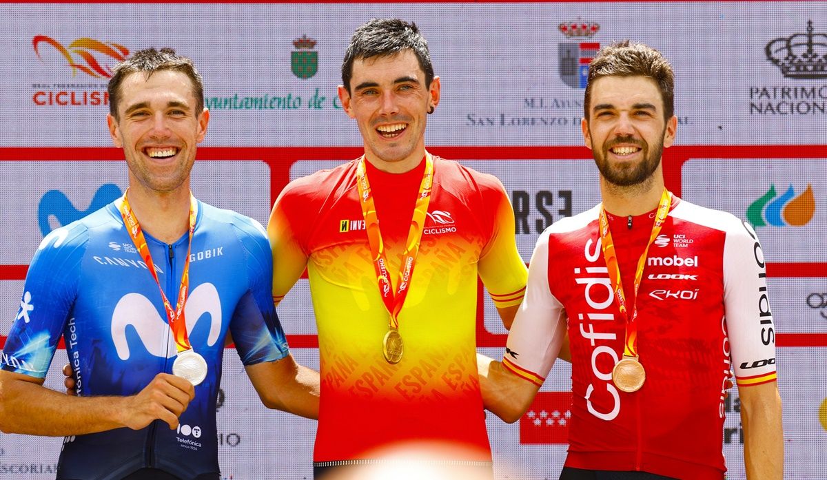 Aranburu, Lazkano y Jesús Herrada, los dueños del podio