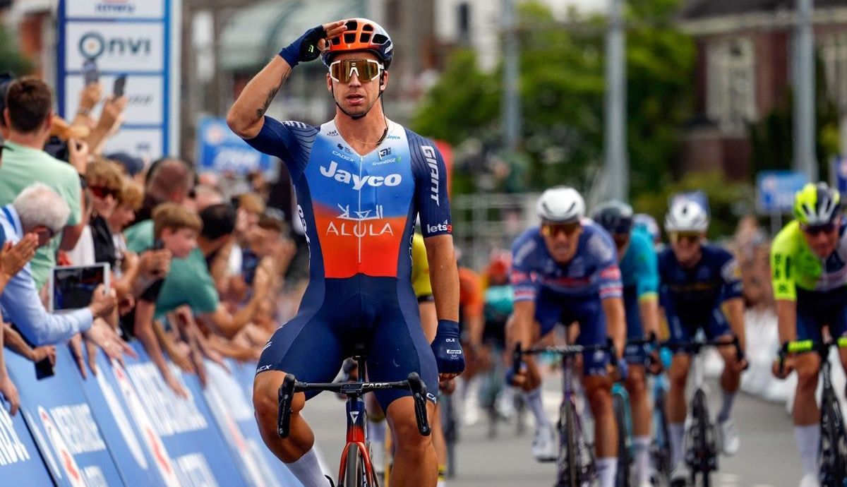 Dylan Groenewegen (Team Jayco AlUla) se proclamó campeón de los Países Bajos