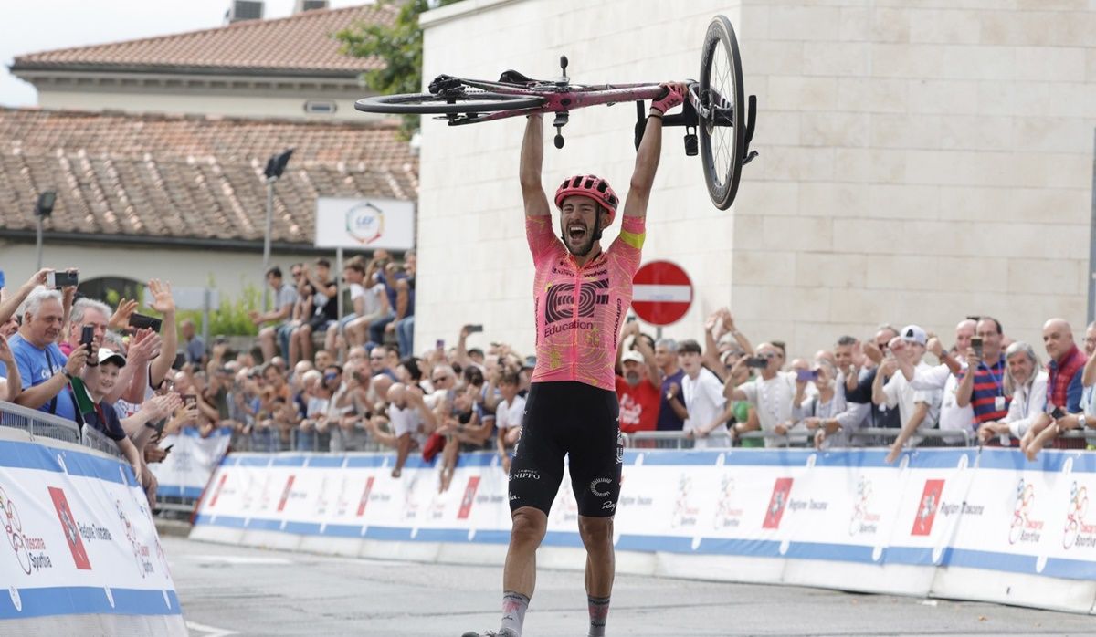 Alberto Bettiol (EF Education EasyPost), rey de Italia