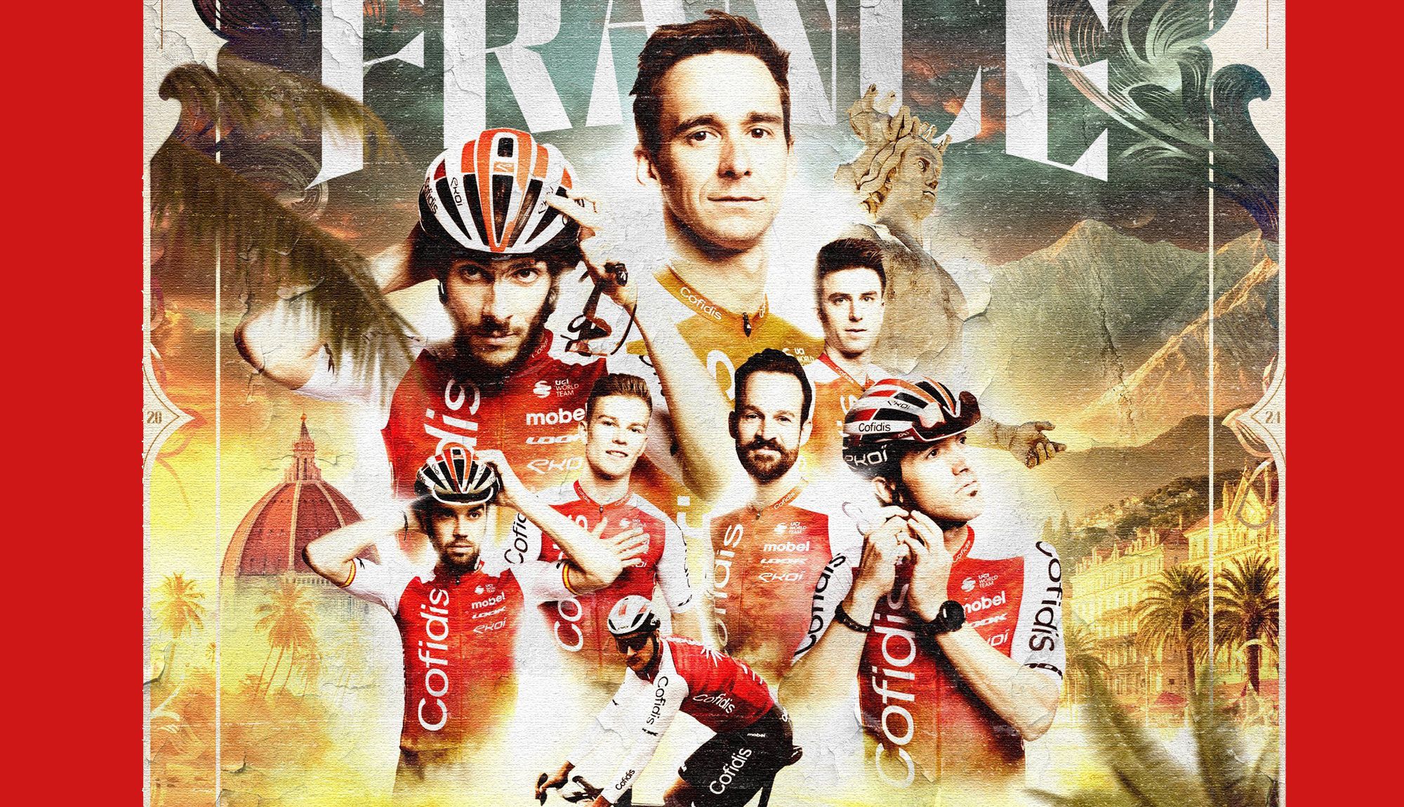 Ocho del Cofidis para la ronda francesa