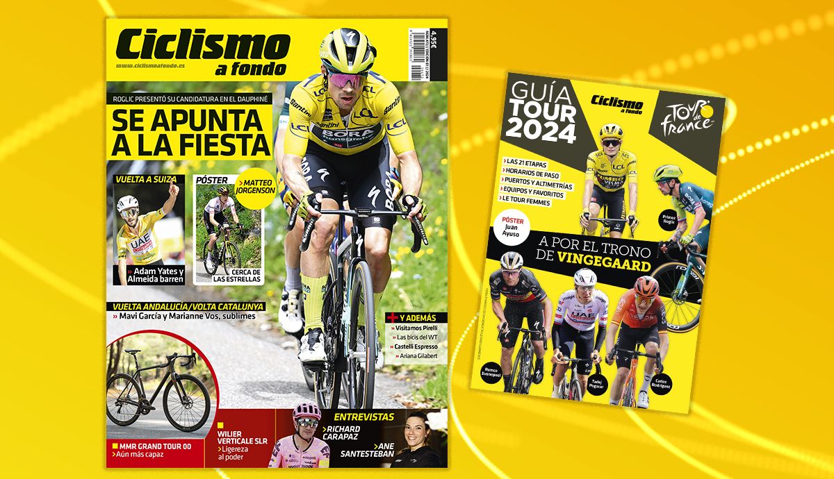 Ciclismo a Fondo 472, acompañada de la Guía del Tour de Francia, ya a la venta
