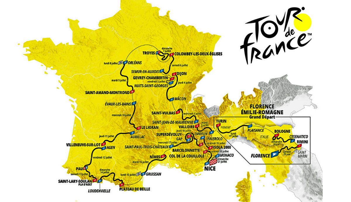 Recorrido del Tour 2024