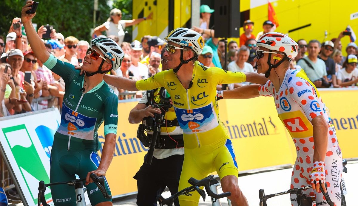 Estreno de maillots en la segunda etapa del Tour de Francia 2024