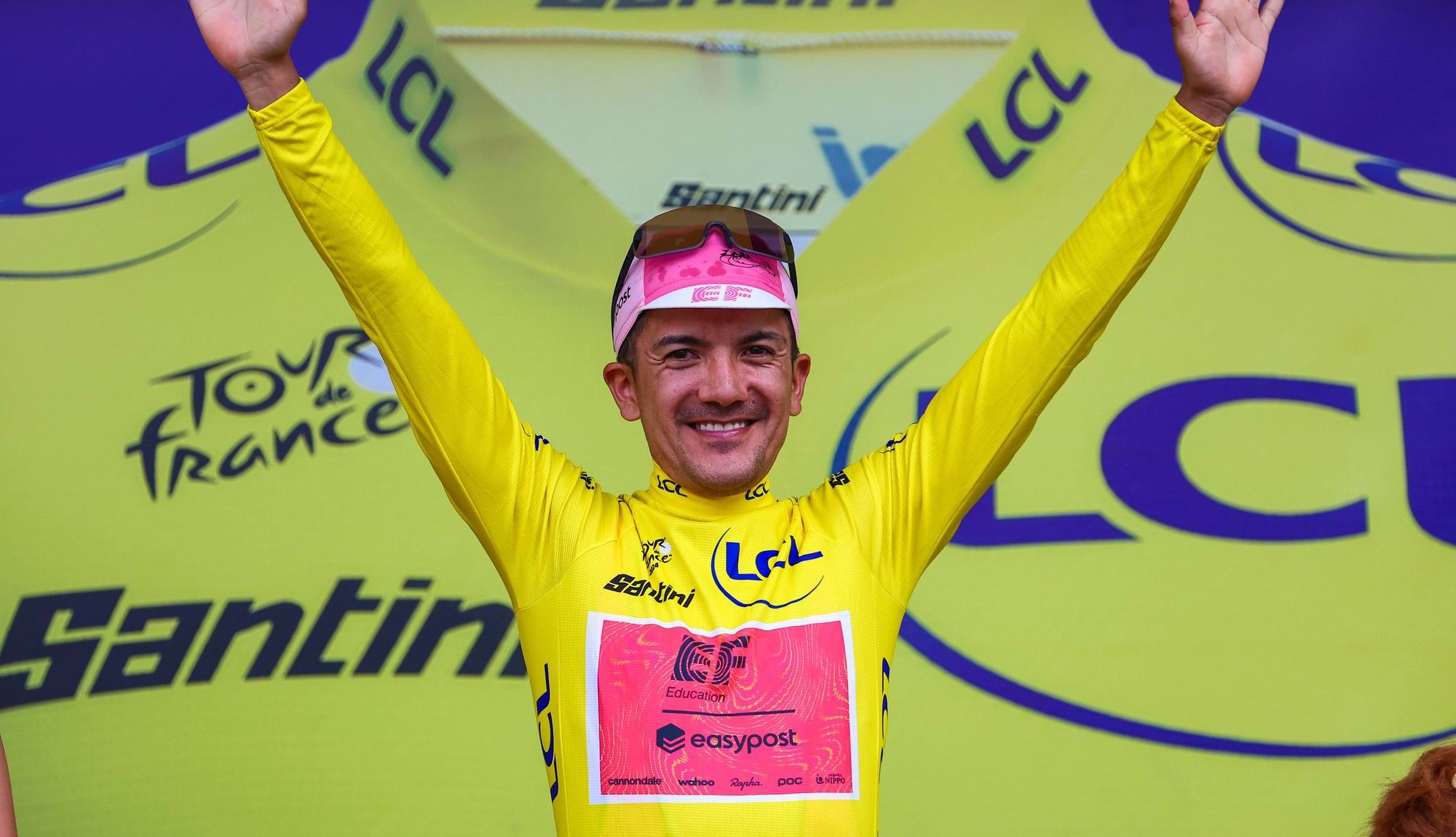 Richard Carapaz, nuevo líder del Tour de Francia