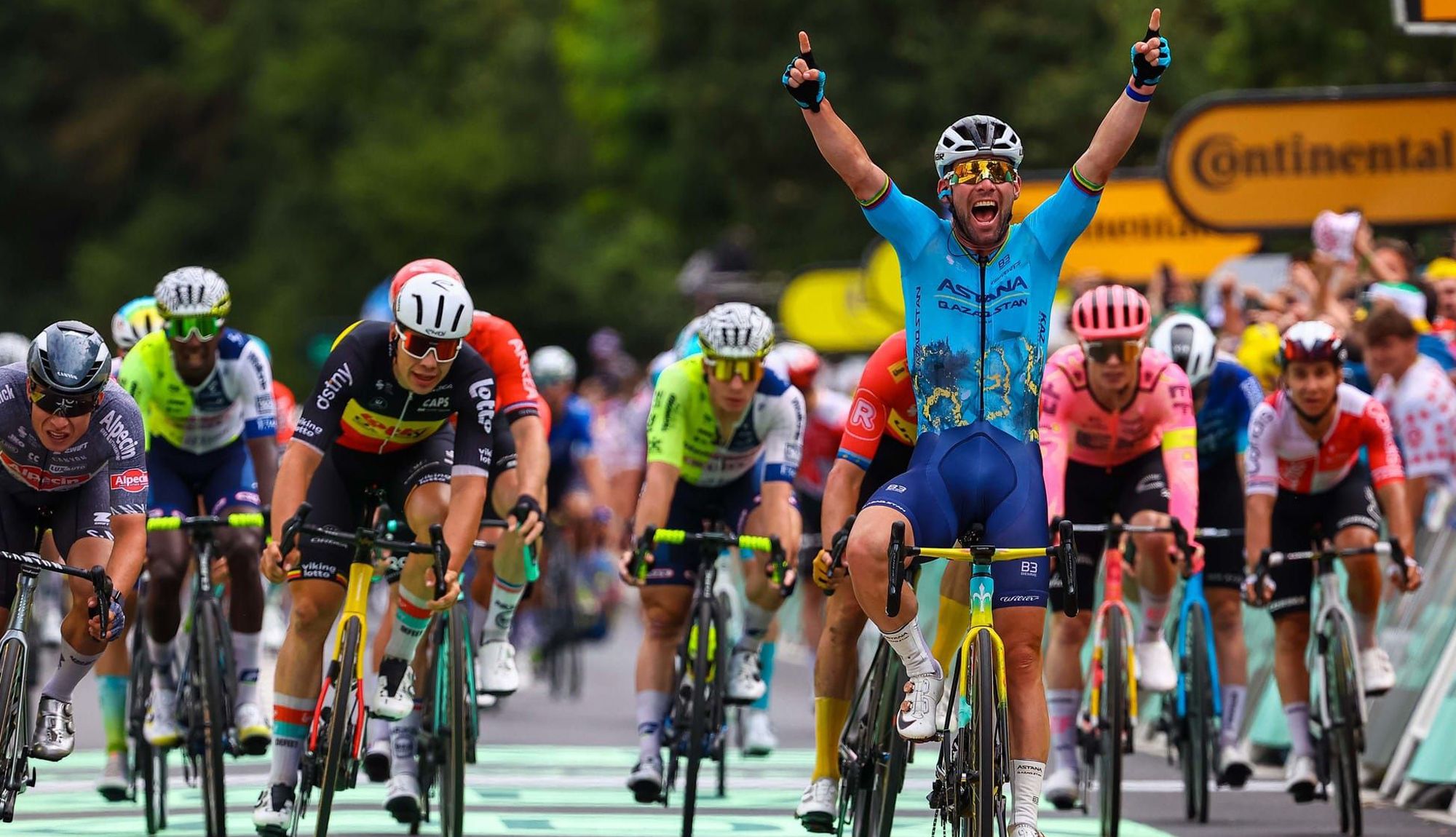 Mark Cavendish ya es historia del Tour