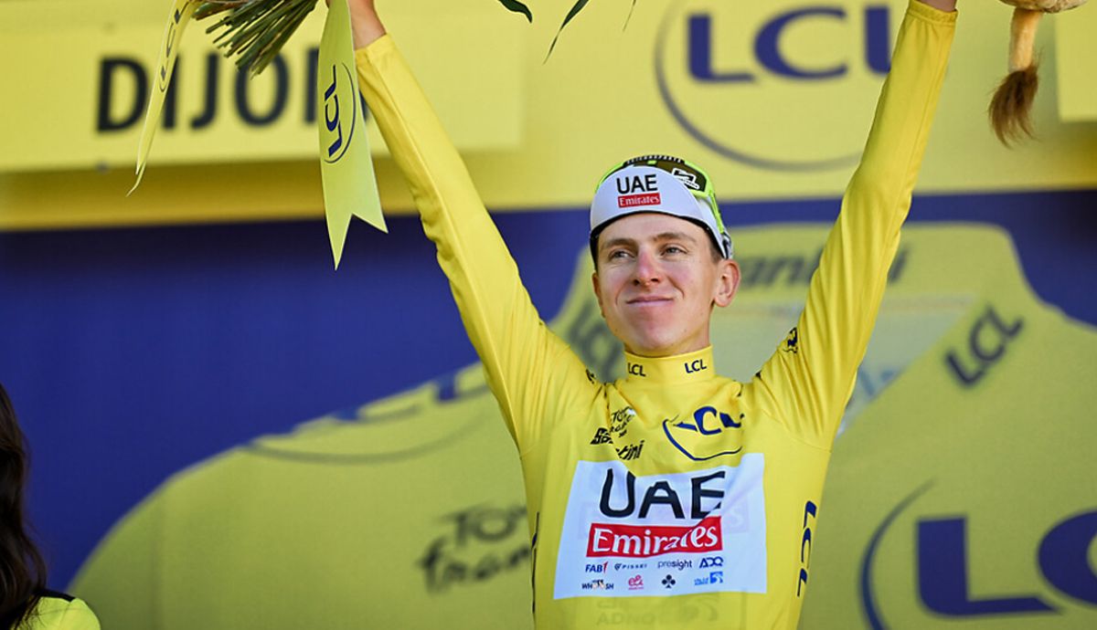 Tadej Pogacar sigue liderando la general del Tour