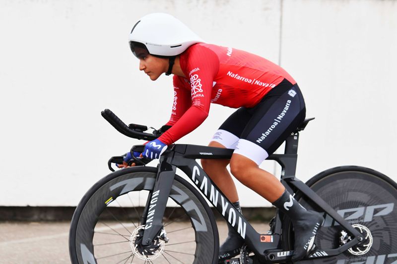 La navarra Paula Ostiz, campeona de España CRI junior La navarra Paula Ostiz, campeona de España CRI junior