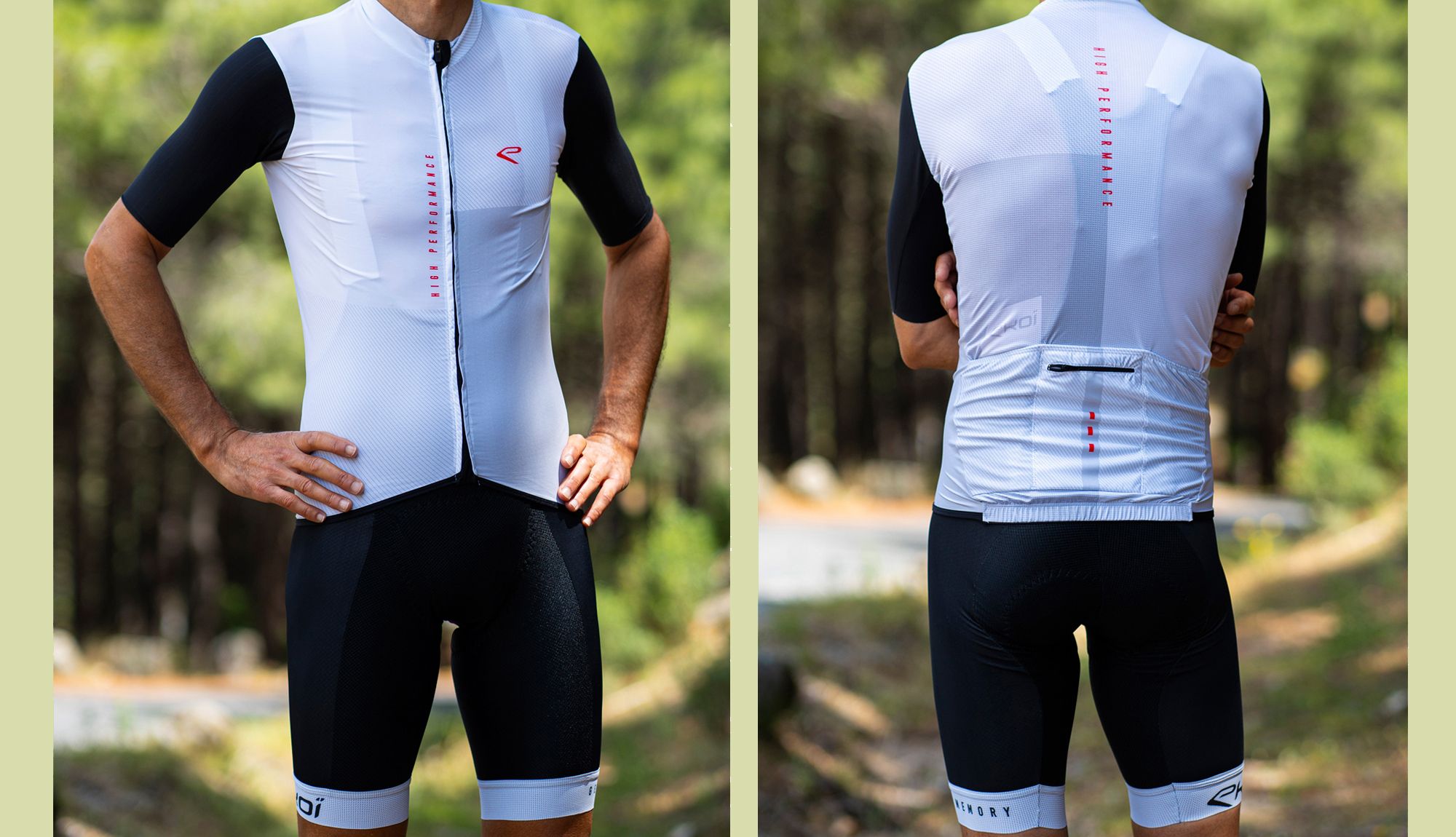Maillot Ekoï Monochrome y culote Ekoï Gel Memory