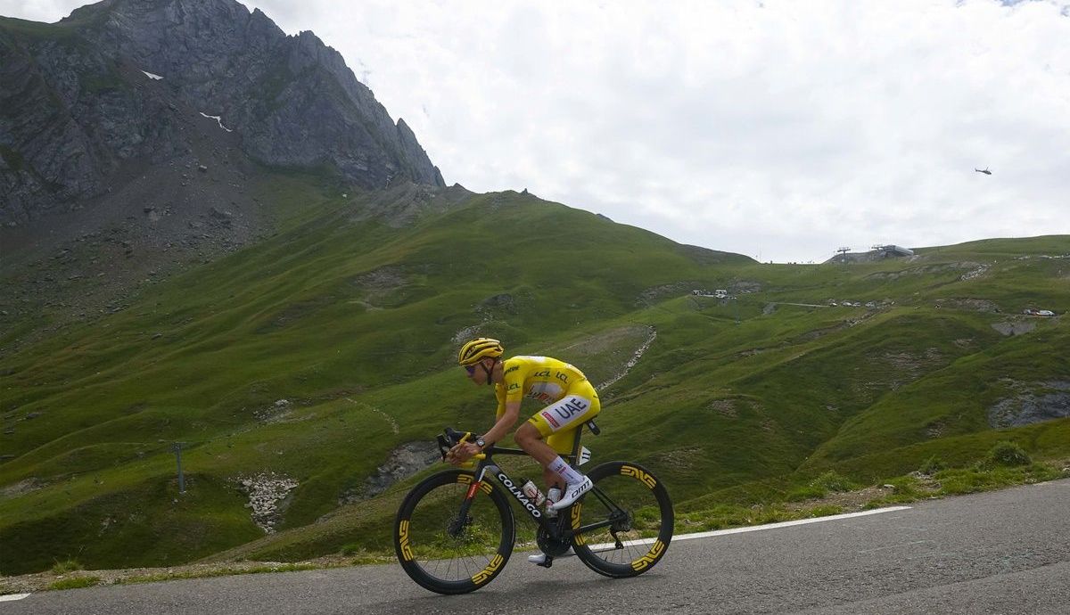 Tadej Pogacar (UAE Team Emirates) regaló otro día grande en el Tour de Francia