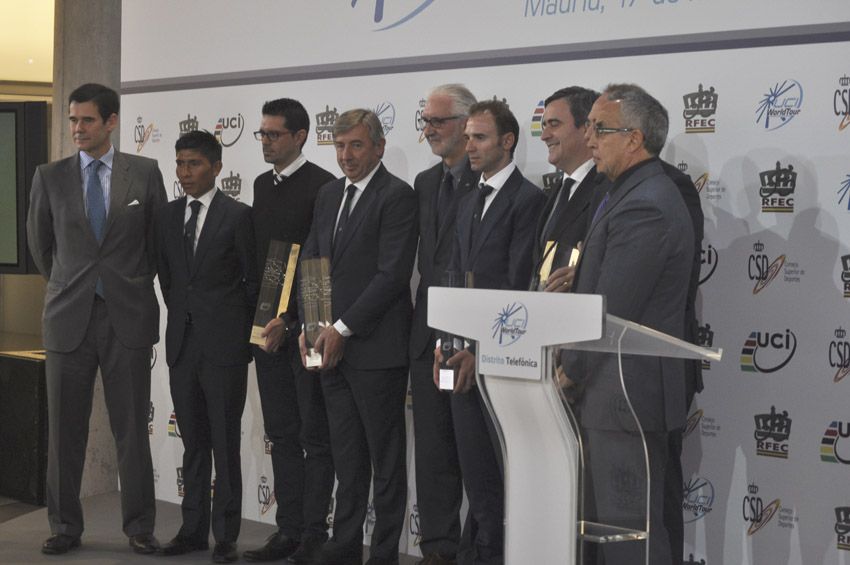 Entrega de premios UCI WorldTour