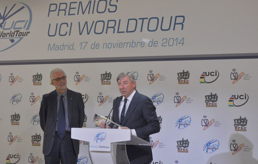 Entrega de premios UCI WorldTour