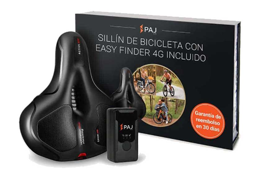 El dispositivo Easy Finder junto al sillín en el que se puede integrar