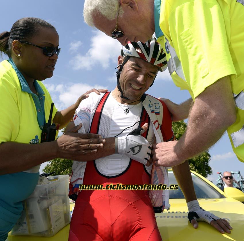 Caida Purito Rodriguez - Amstel Gold Race 2014