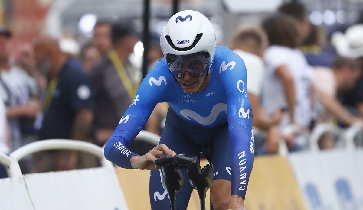 Enric Mas (Movistar Team) terminó en Niza un Tour nuevo para él Enric Mas (Movistar Team) terminó en Niza un Tour nuevo para él