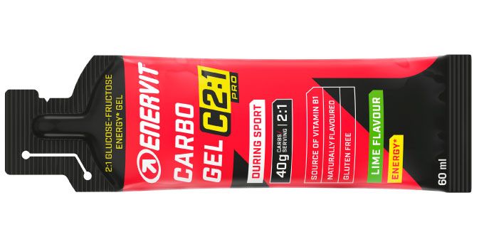 enervit carbo gel foil lime  1