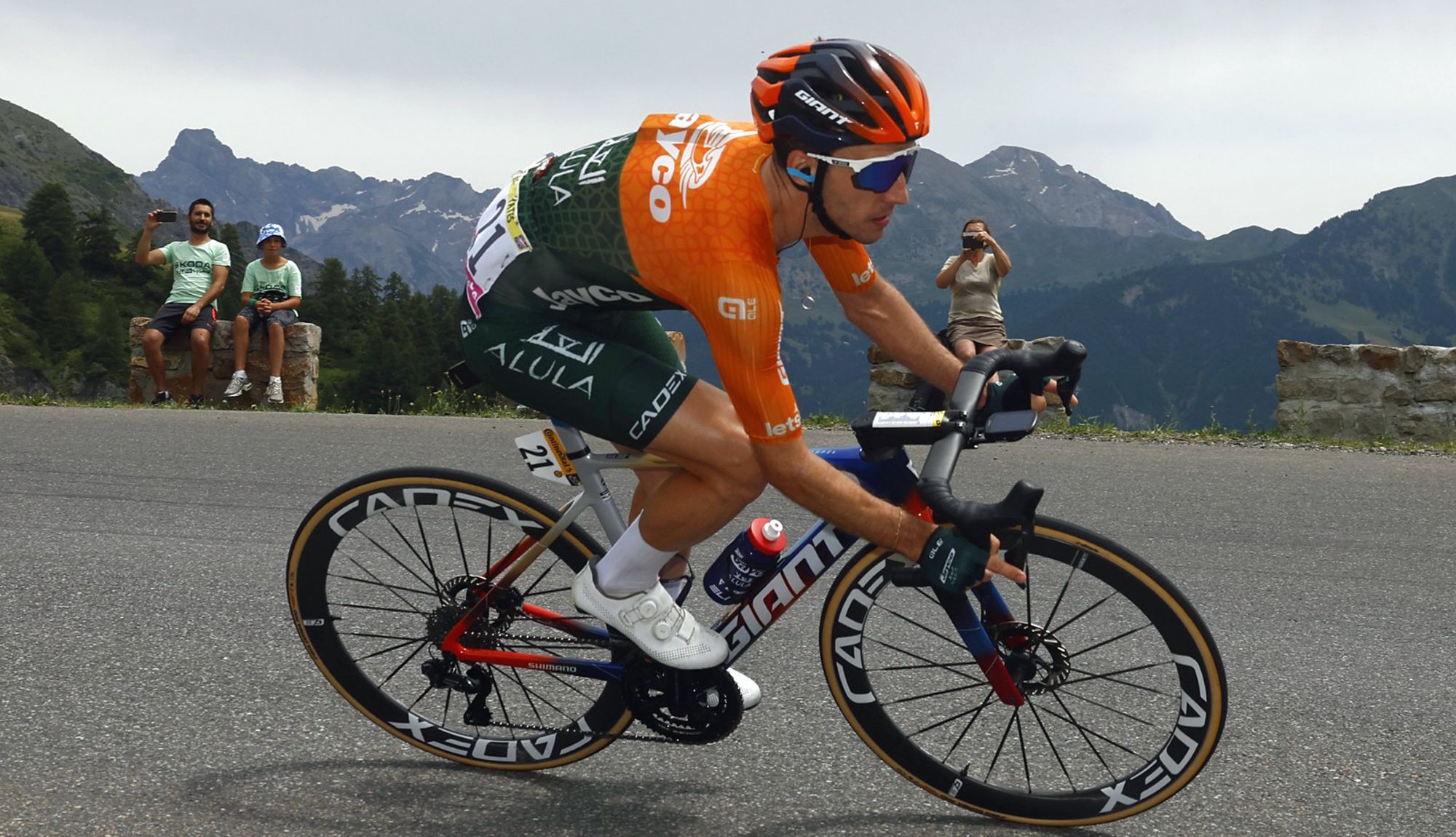 Simon Yates en una imagen del pasado Tour de Francia