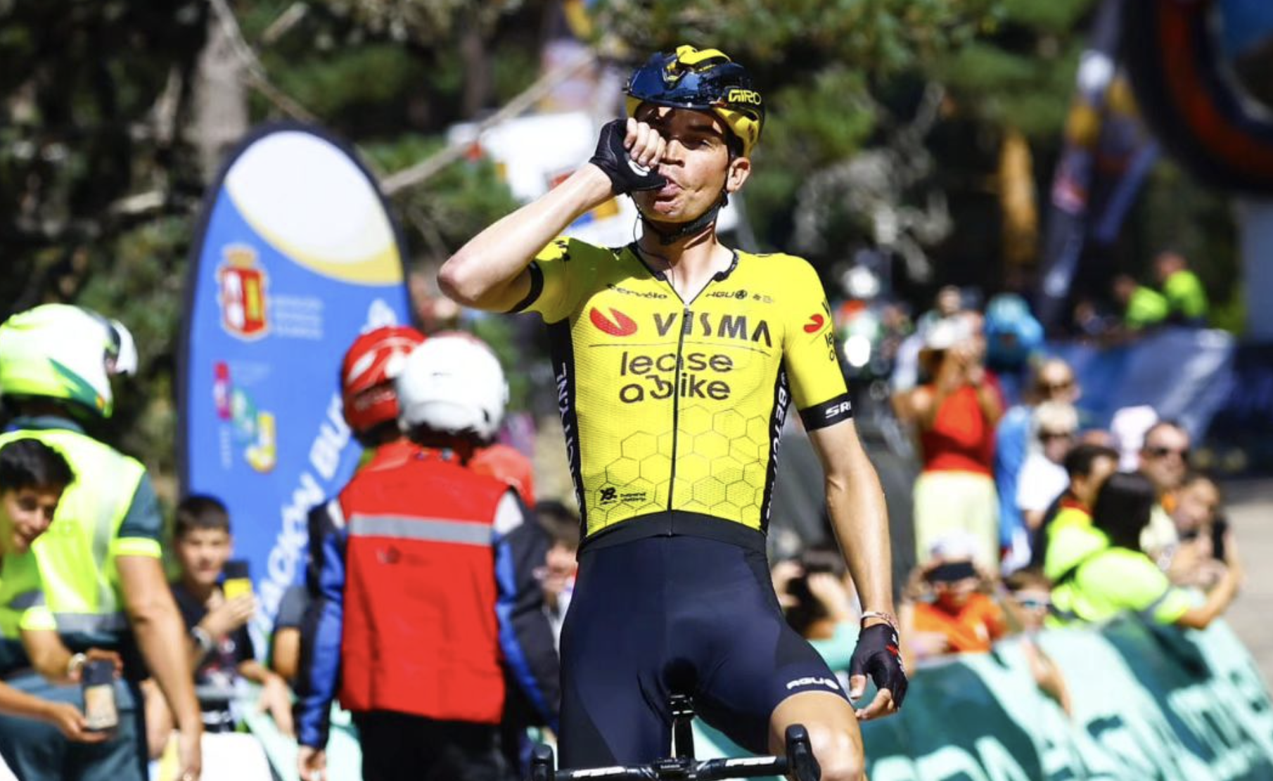 Sepp Kuss gana en las Lagunas de Neila y es el nuevo líder de la Vuelta a Burgos.