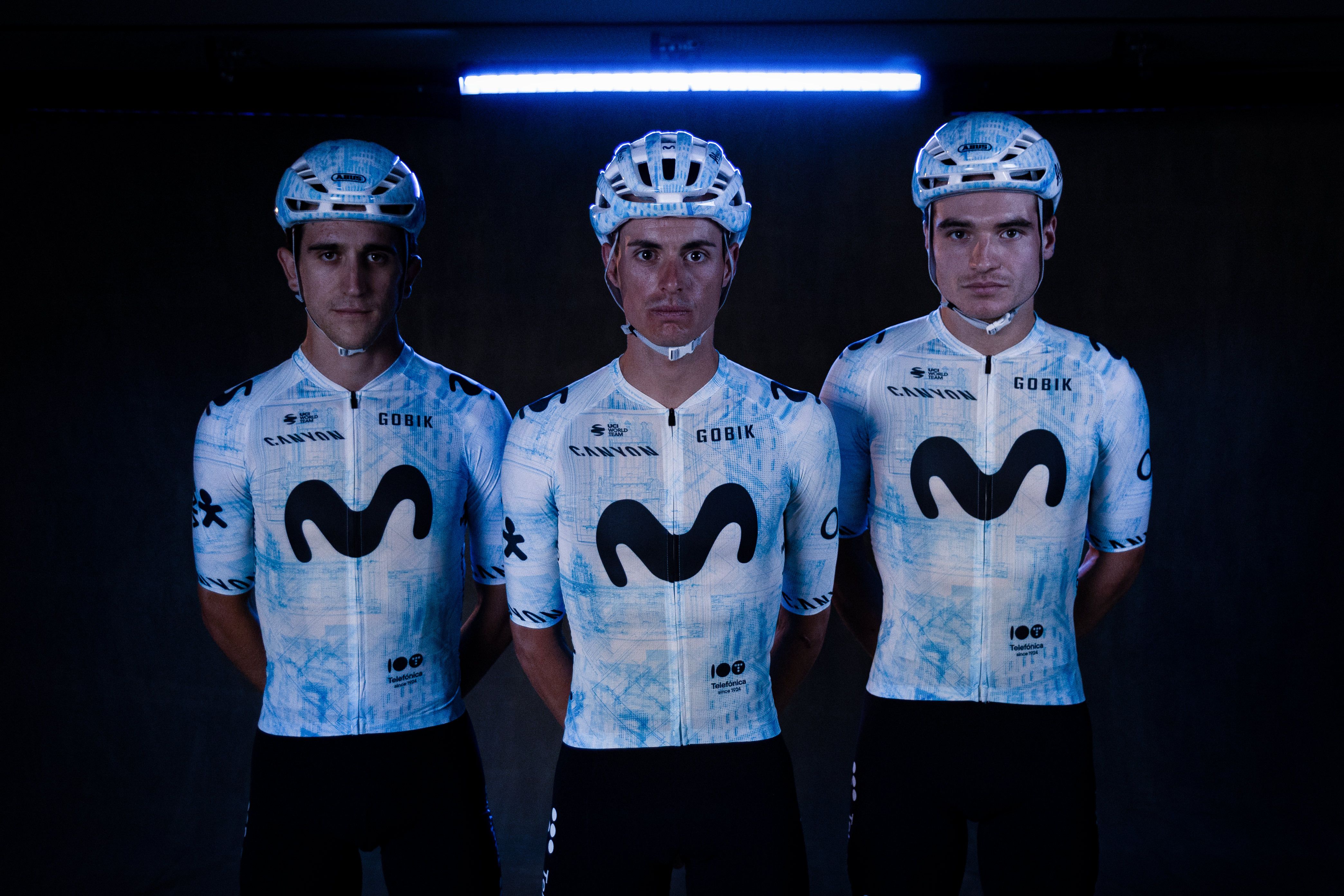 Así vestirá el Movistar Team en La Vuelta.