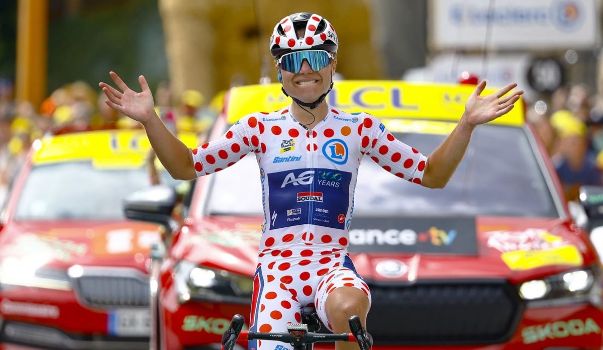 Justine Ghekiere (AG Insurance Soudal Team) ganó la penúltima etapa del Tour de Francia