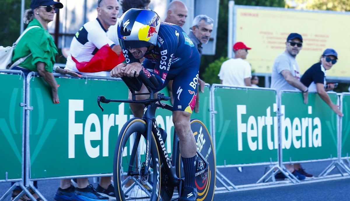 Primoz Roglic (RedBull BORA hansgrohe) quiere ir de menos a más en esta Vuelta Primoz Roglic (RedBull BORA hansgrohe) quiere ir de menos a más en esta Vuelta