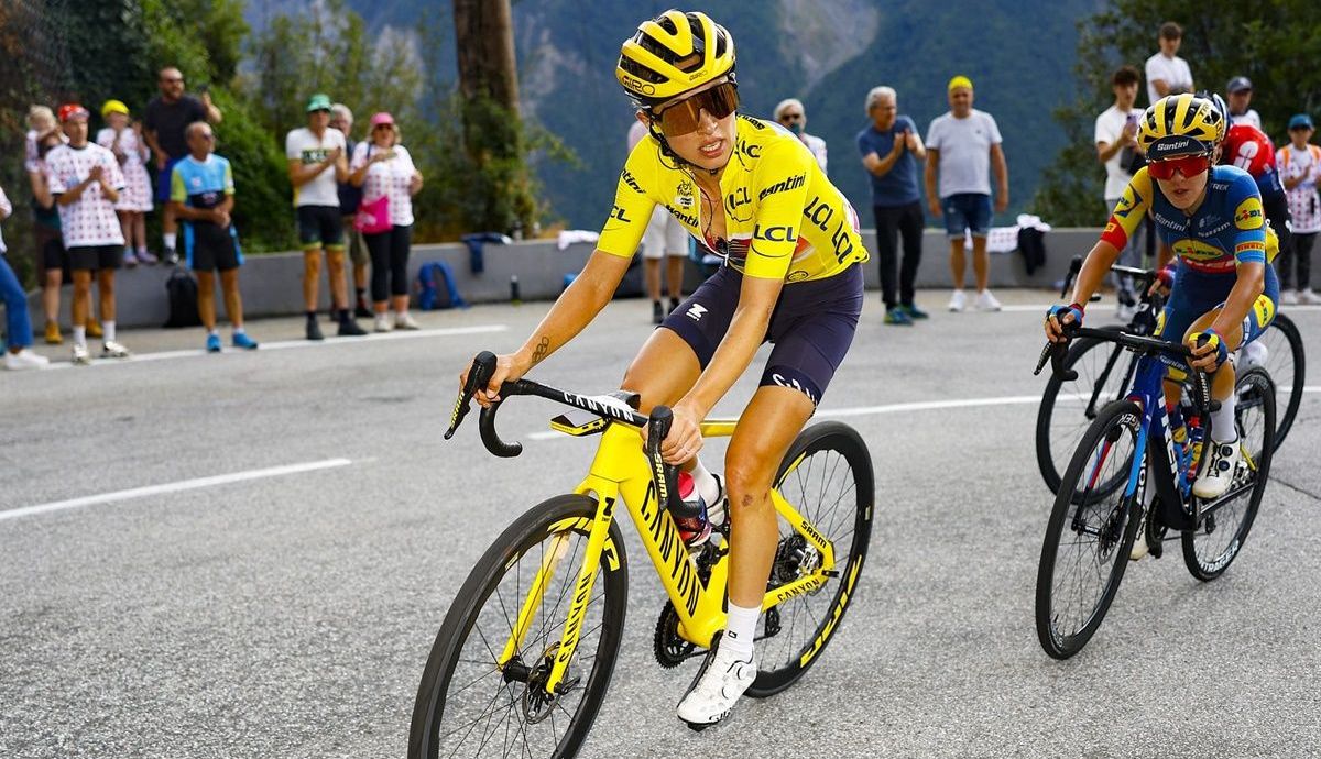 Katarzyna Niewiadoma (Canyon SRAM Racing) se adueñó del Tour de Francia Katarzyna Niewiadoma (Canyon SRAM Racing) se adueñó del Tour de Francia