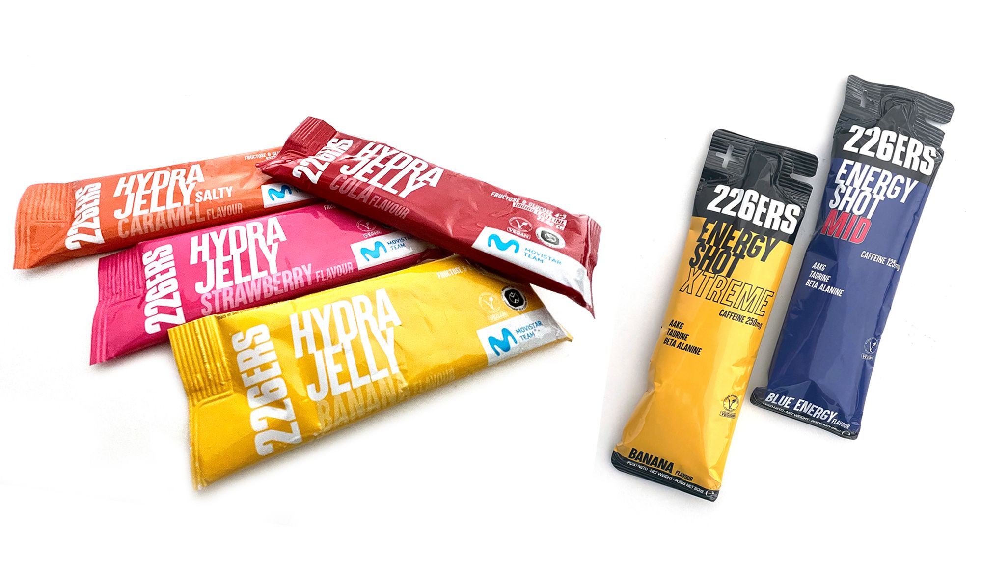 Geles 226ERS HydraJelly y Energy Shot