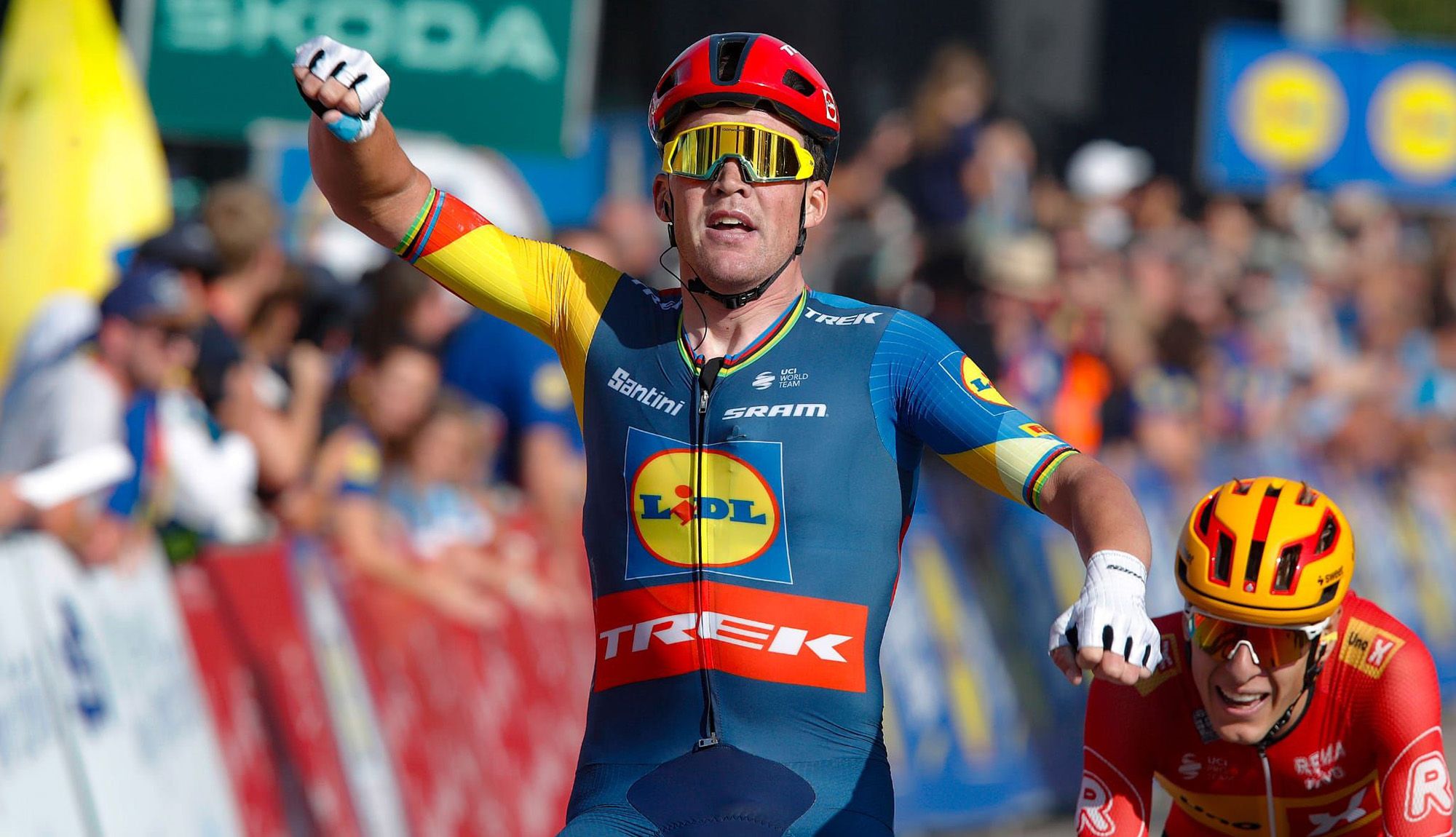 Etapa y liderato para Mads Pedersen