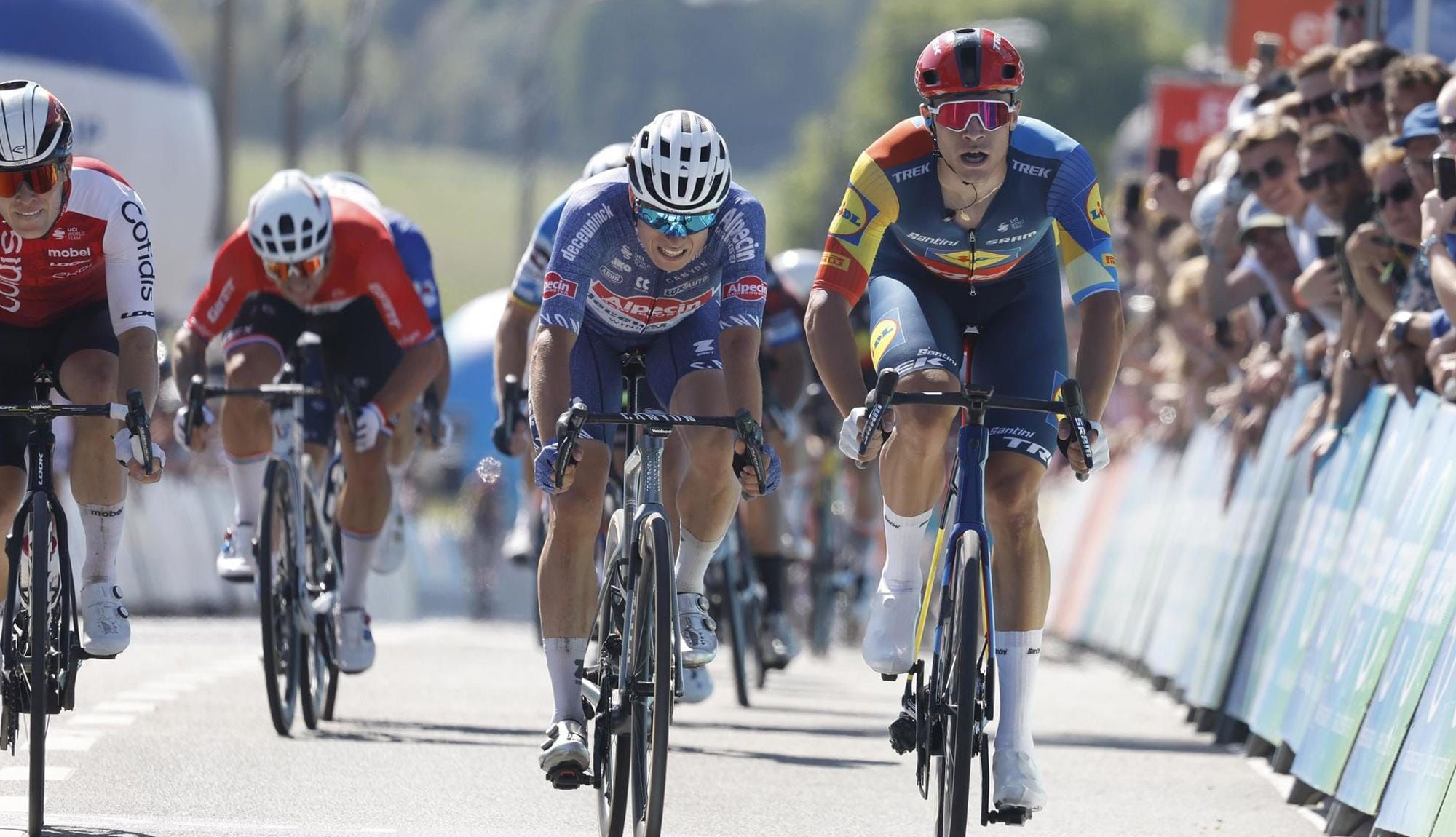 Jonathan Milan, primer líder del Renewi Tour