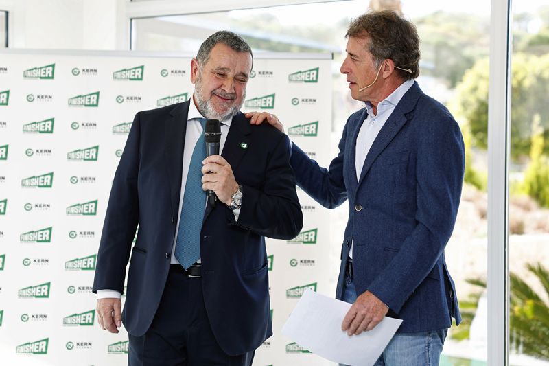 Manolo Azcona y Pedro Delgado Manolo Azcona y Pedro Delgado