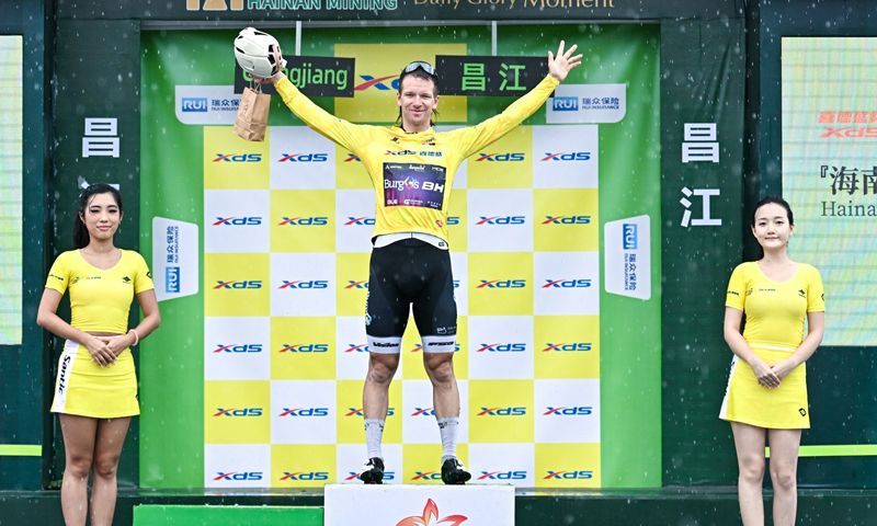 aaron gate sigue liderando la general del tour de hainan aaron gate sigue liderando la general del tour de hainan