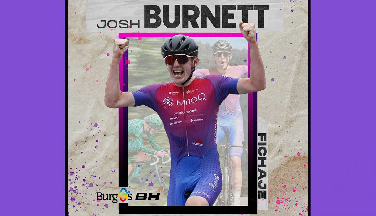 El neozelandés Josh Burnett, cuarto fichaje del Burgos-BH para 2025