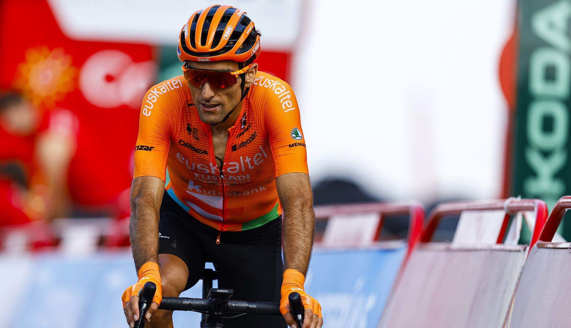 Luis Ángel Maté en una imagen de esta Vuelta a España