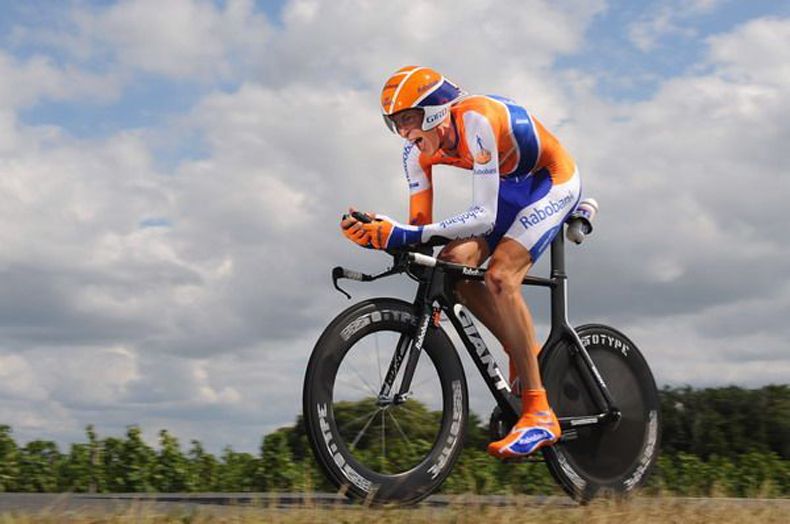 Gesink en una imagen de la temporada 2011 Gesink en una imagen de la temporada 2011