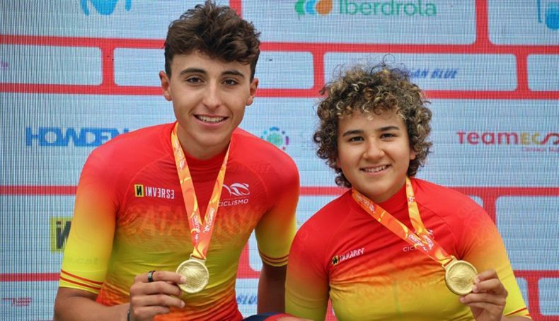 marc zafra y paula ostiz campeones de espana junior en ruta 2 790x454 marc zafra y paula ostiz campeones de espana junior en ruta 2 790x454