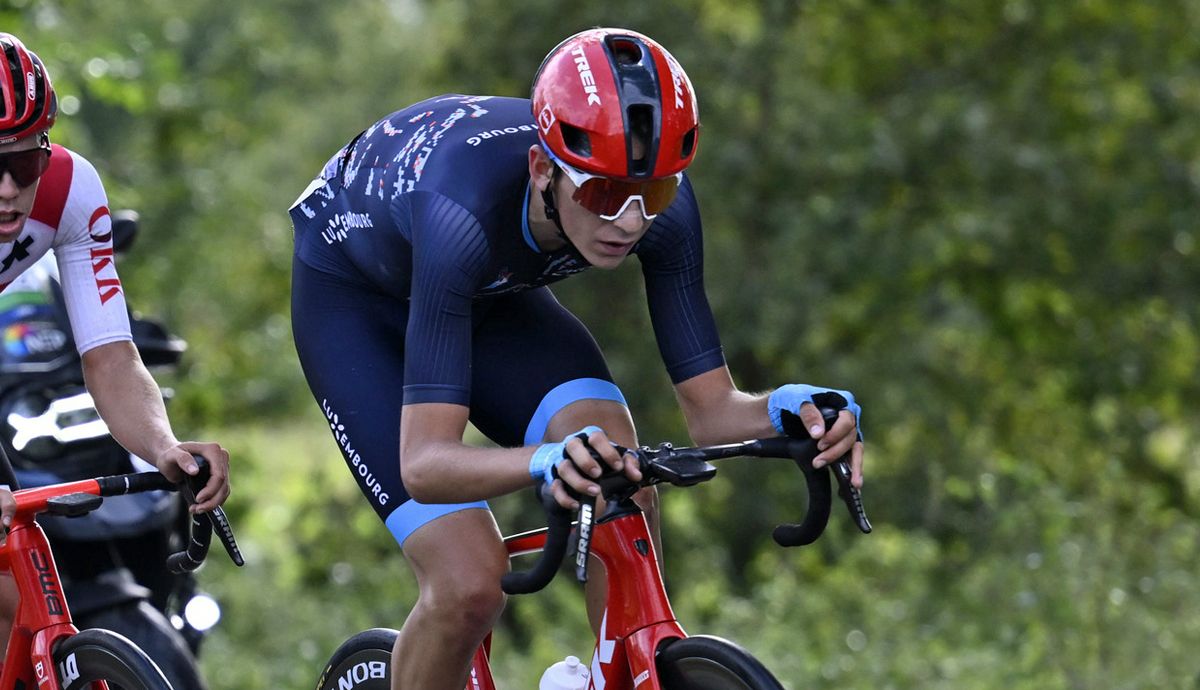 El luxemburgués Mats Wenzel durante el reciente Campeonato de Europa sub23