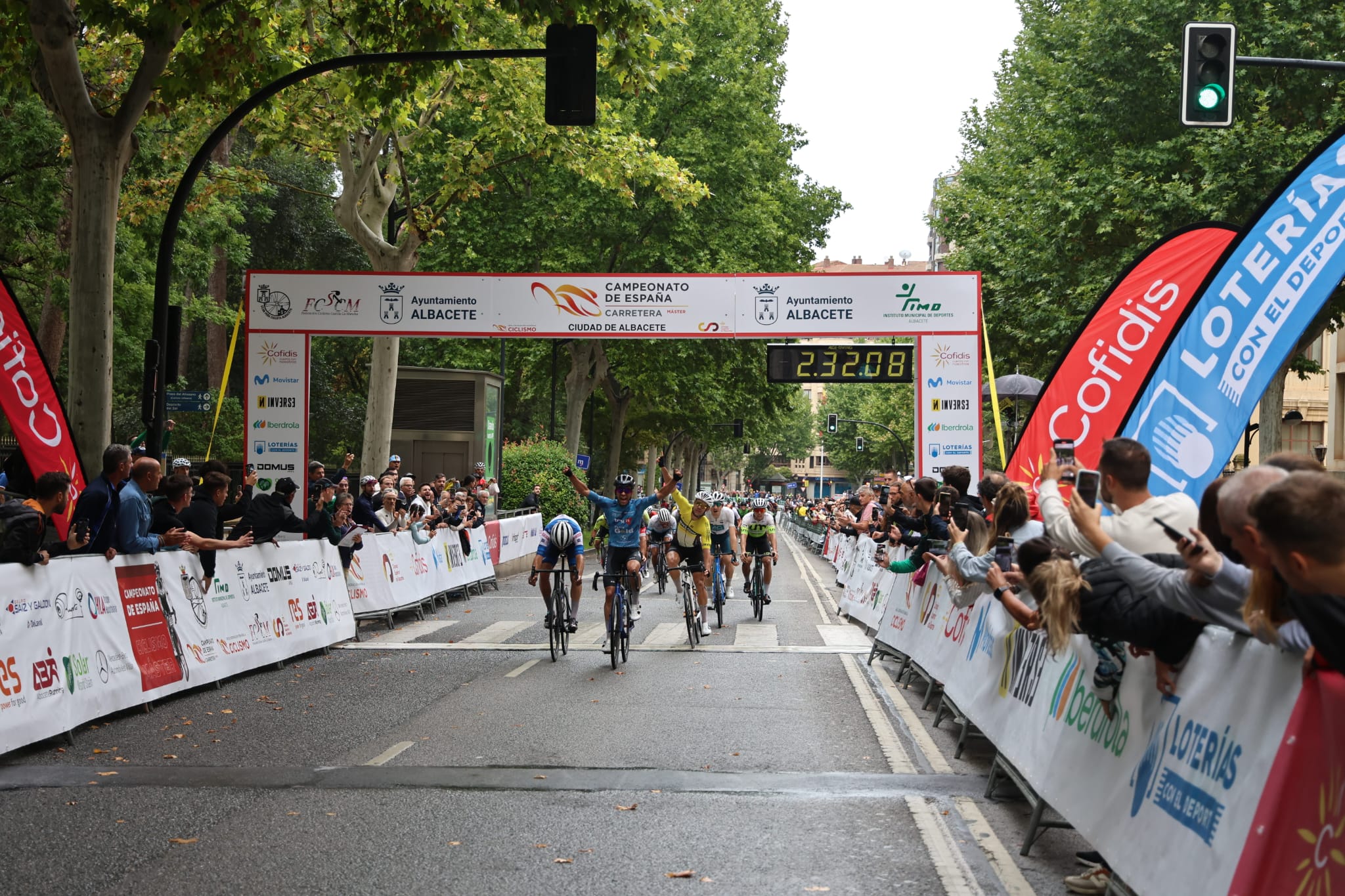 Un sprint para decidir el Campeonato de España Máster en Albacete
