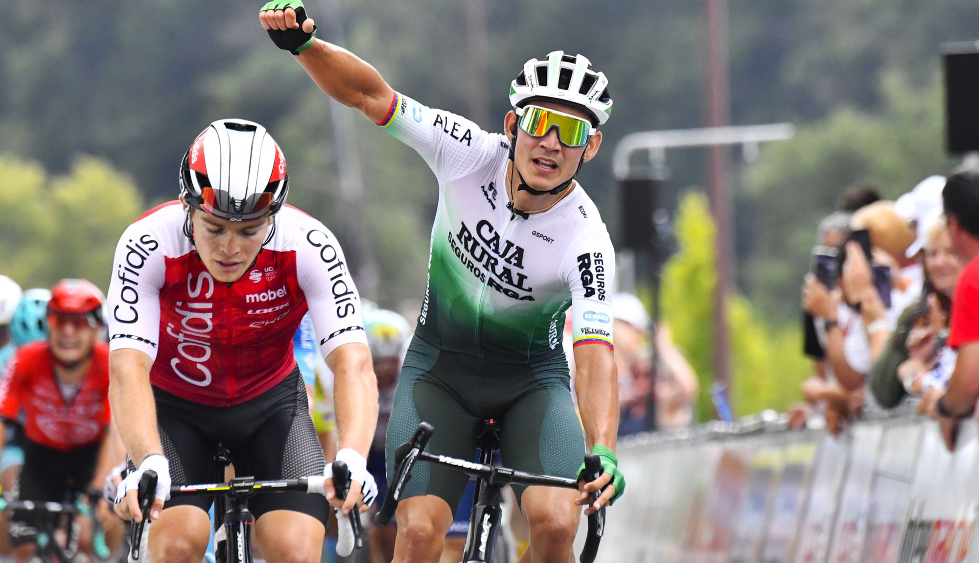 El venezolano Orluis Aular correrá en el Movistar Team las dos próximas temporadas