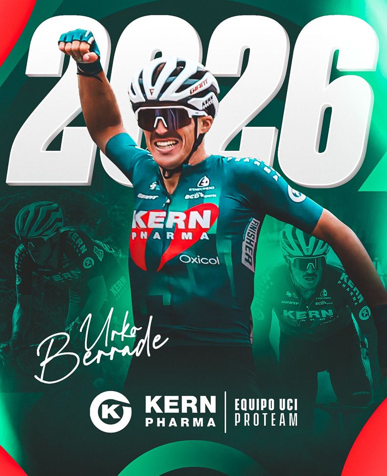 Urko Berrade renueva con Kern Pharma Urko Berrade renueva con Kern Pharma