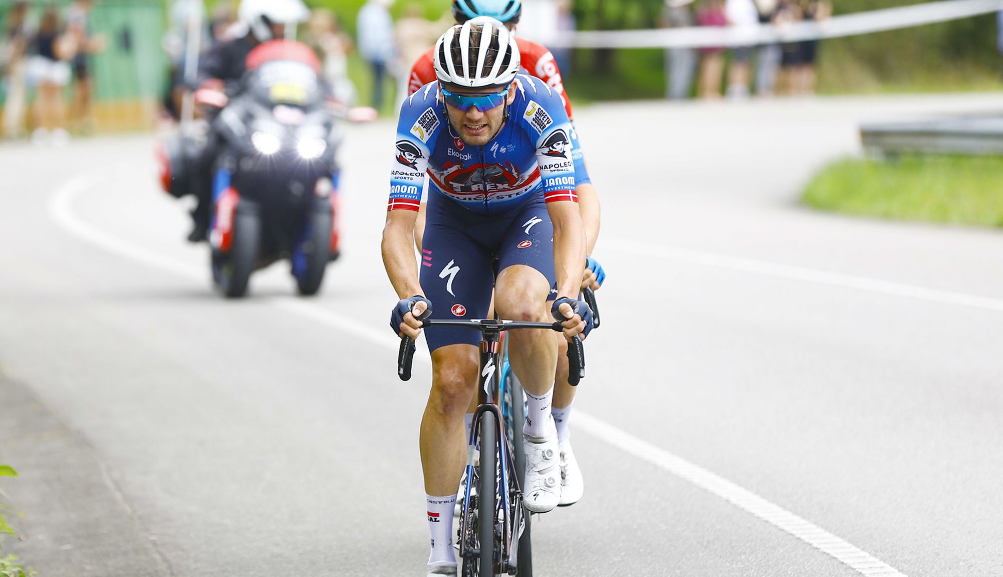 Kasper Asgreen en una imagen de la pasada Vuelta a España