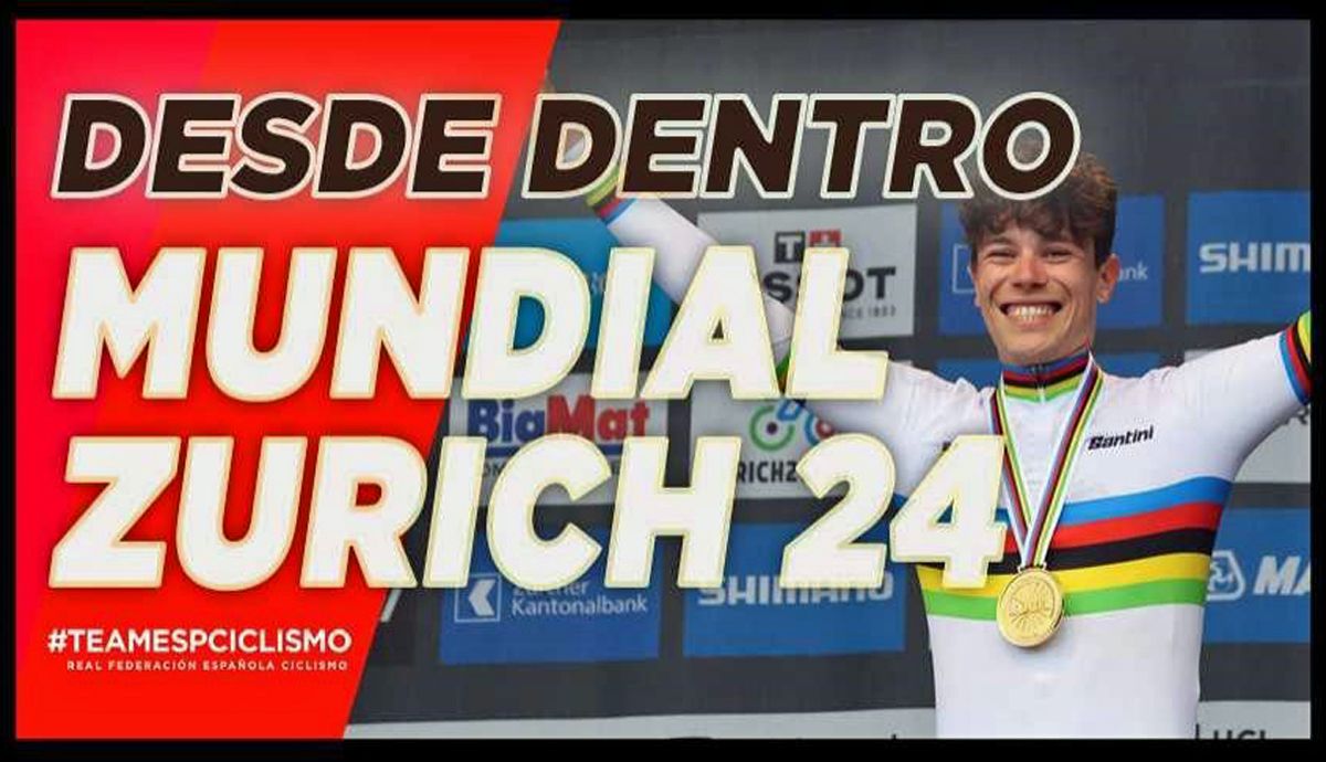 Así vivió la Selección Española el Campeonato del Mundo de Carretera de Zúrich