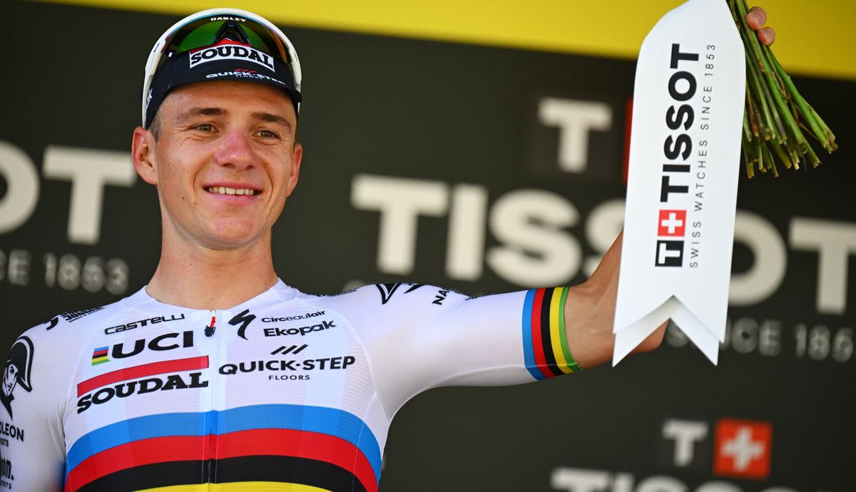 Remco Evenepoel, premio al mejor ciclista belga de 2024