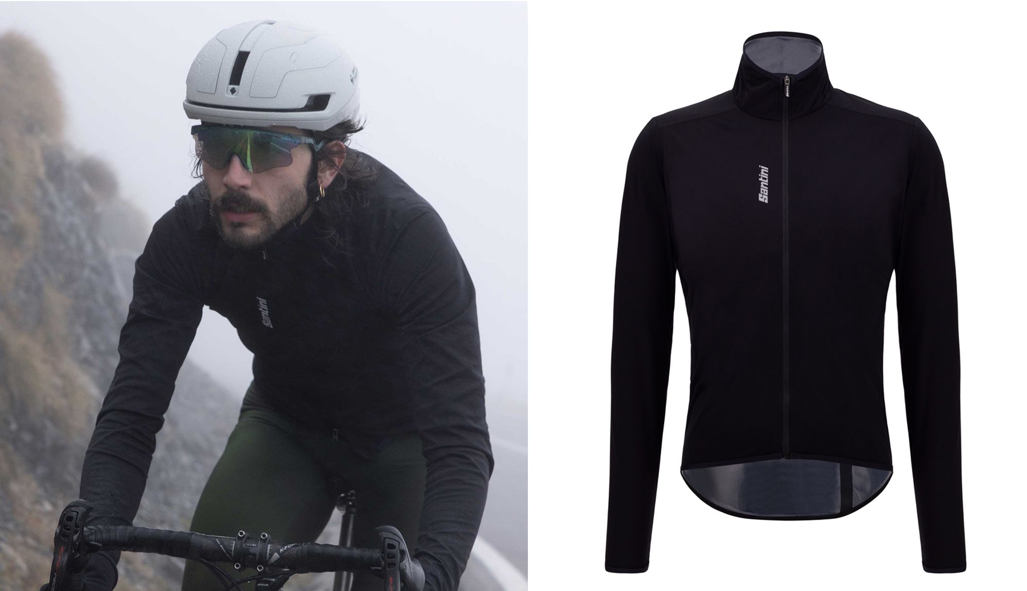 Nueva chaqueta para la lluvia Santini Magic