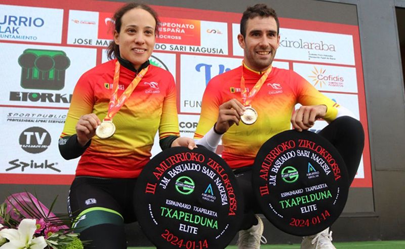 Lucia Gonzalez y Felipe Orts, campeones de España de CX Lucia Gonzalez y Felipe Orts, campeones de España de CX