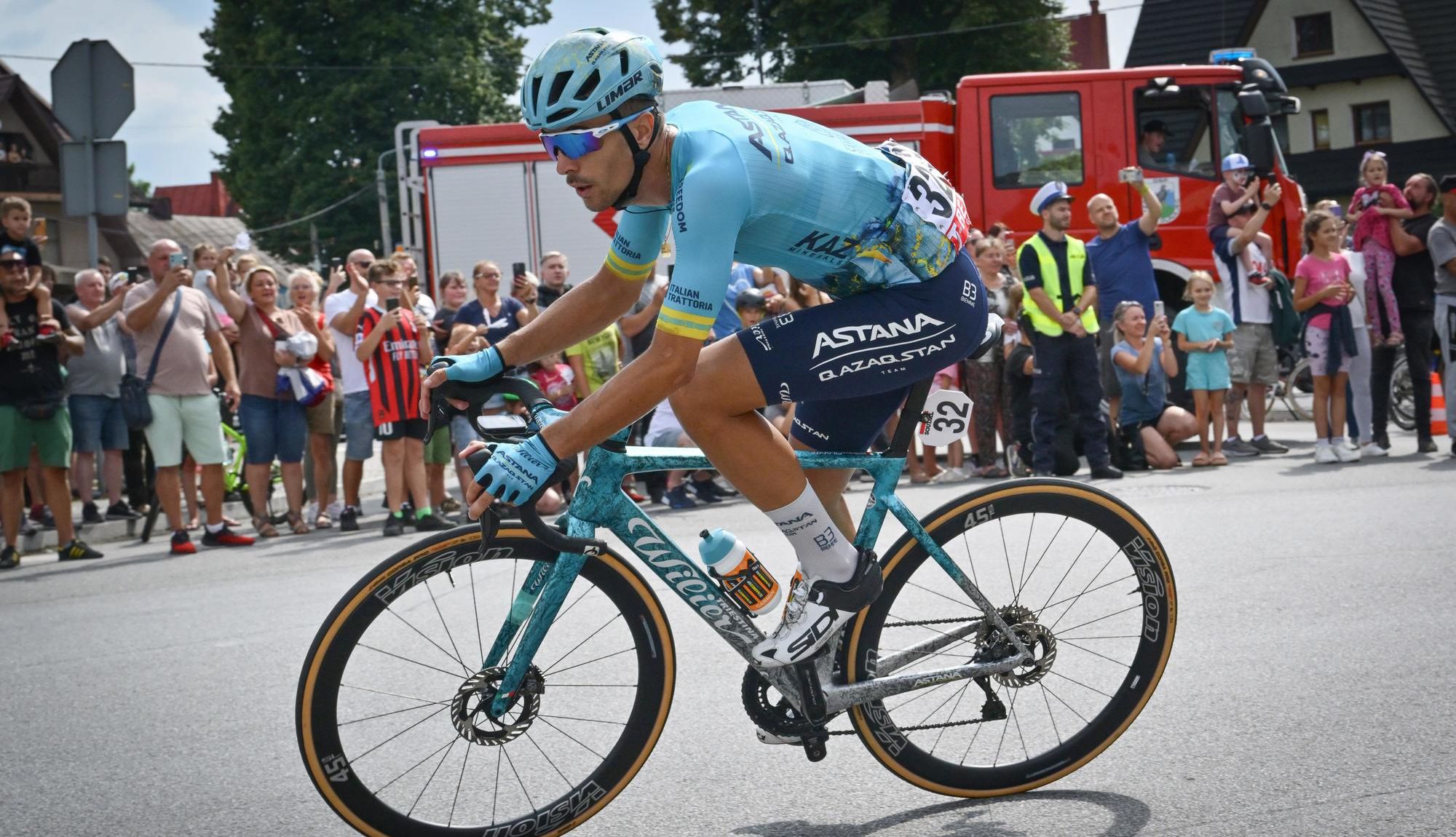 El italiano Samuele Battistella correrá en EF Education - EasyPost las dos próximas temporadas