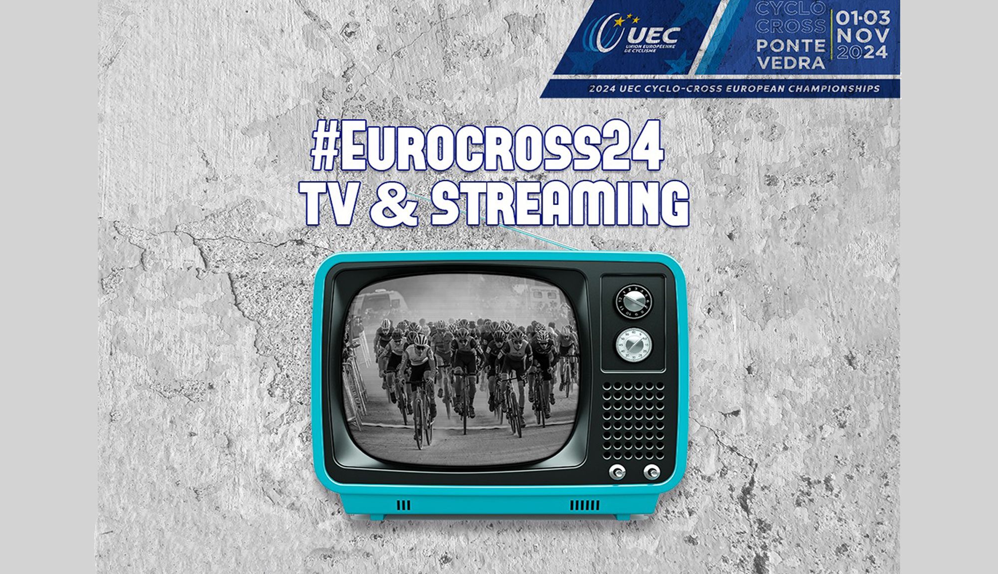 El Campeonato de Europa de Ciclocross podrá seguirse en directo en TV y streaming