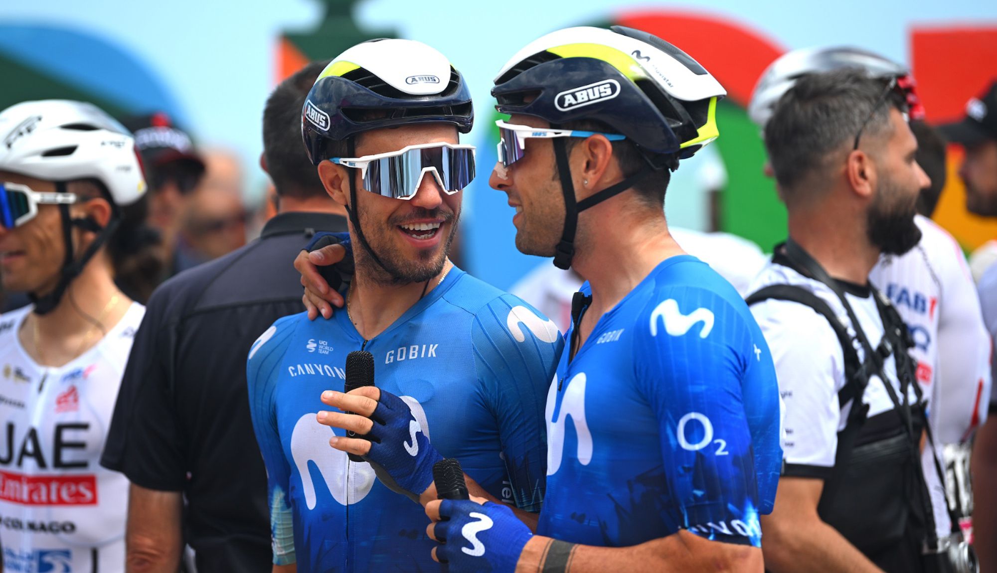 Albert Torres y Davide Cimolai seguirán en Movistar Team en 2025