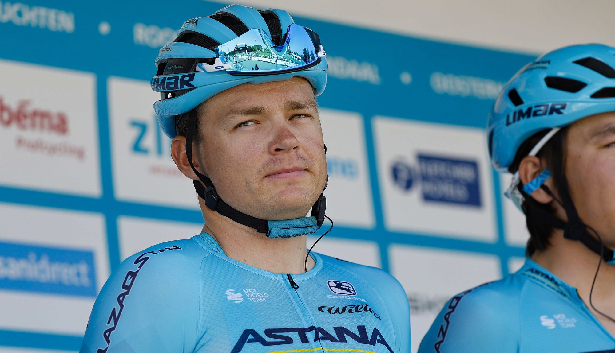 Martin Laas en una imagen de 2023, año en que corrió en Astana. Foto: Sprint Cycling Agency