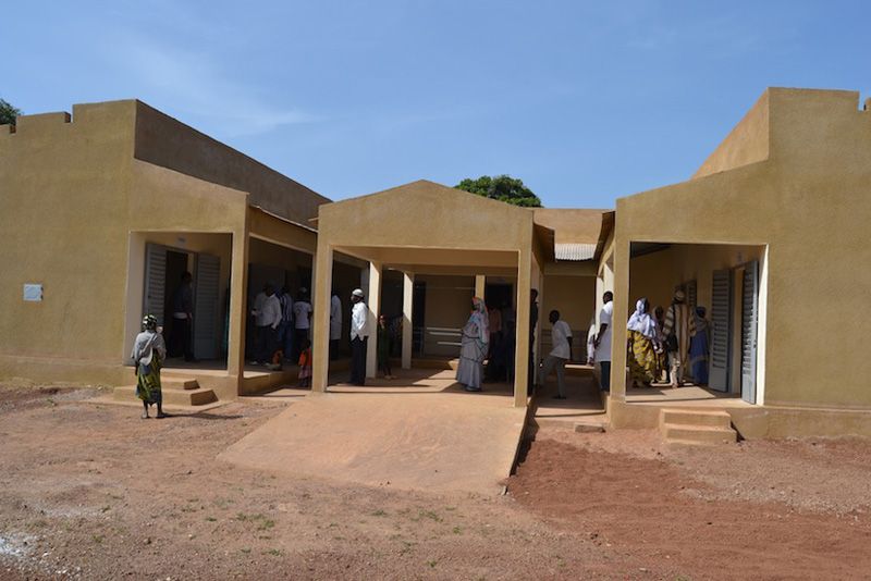 El proyecto solidario construye un centro de salud en Malí.
