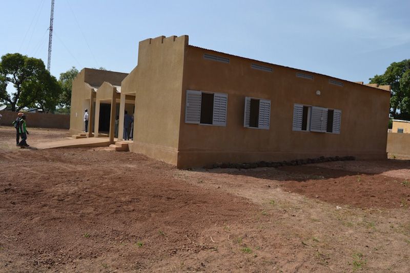 El proyecto solidario construye un centro de salud en Malí.