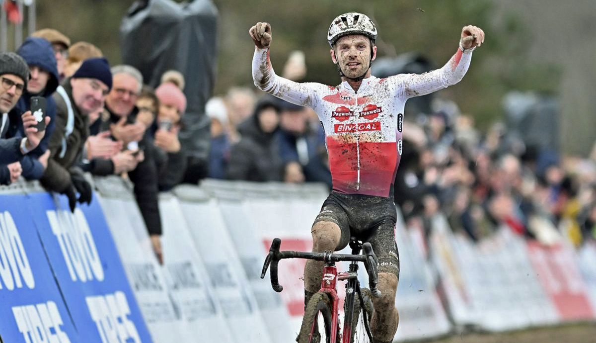 Eli Iserbyt, ganador de la pasada Copa del Mundo de ciclocross